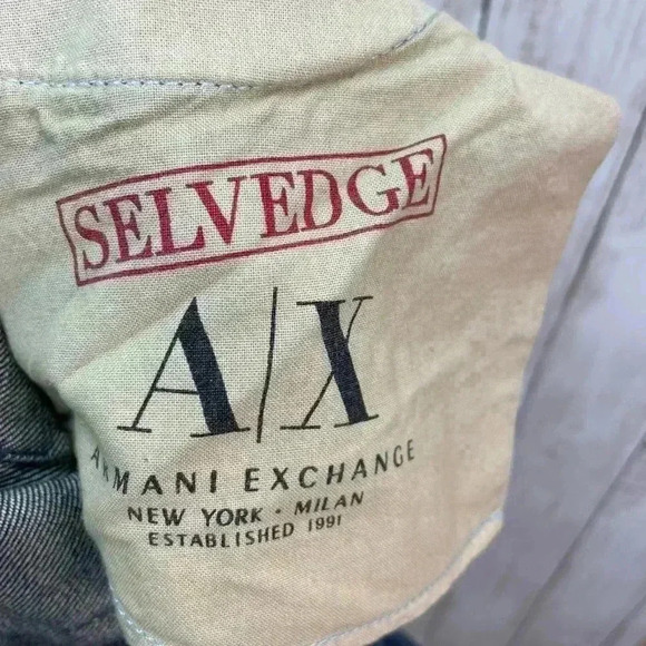 Armani Exchange Dark Wash Size 29 100% Cotton - Picture 8 of 13